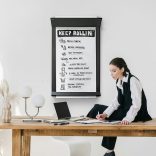 RollerPoster® V2 kétfunkciós tábla