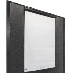 FlipChart papír tartó LW és pinGo táblákhoz - fekete
