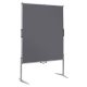 EuroPin® MC összehajtható Pinboard szúrható tábla - antracit filcszövet, 118.5 x 146 cm - HASZNÁLT