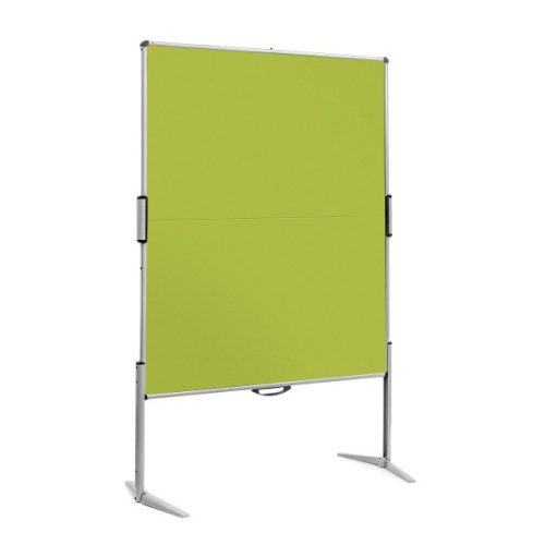 EuroPin® MC összehajtható Pinboard szúrható tábla - almazöld filcszövet, 118.5 x 146 cm 