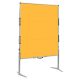 EuroPin® MC² összehajtható Pinboard szúrható tábla - sárga filcszövet, 118.5 x 146 cm