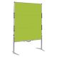 EuroPin® MC² összehajtható Pinboard szúrható tábla - almazöld filcszövet, 118.5 x 146 cm