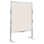 EuroPin® MC² összehajtható Pinboard szúrható tábla - natúr fehér filcszövet, 118.5 x 146 cm