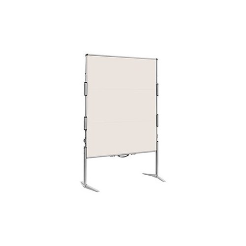 EuroPin® MC² összehajtható Pinboard szúrható tábla - natúr fehér filcszövet, 118.5 x 146 cm