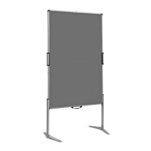 EuroPin® MC mini Pinboard szúrható tábla - antracit filcszövet, 92 x 146 cm