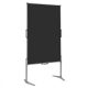 EuroPin® MC mini Pinboard szúrható tábla - fekete filcszövet, 92 x 146 cm