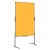 EuroPin® MC mini Pinboard szúrható tábla - sárga filcszövet, 92 x 146 cm