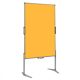 EuroPin® MC mini Pinboard szúrható tábla - sárga filcszövet, 92 x 146 cm