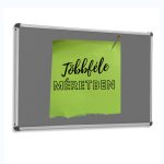 EuroPin® W fali pinwand tábla 60 x 90 cm antracit filc
