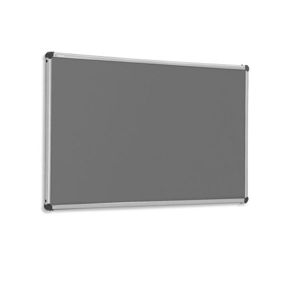 EuroPin® W, Wall pinboard: 60 x 90 cm / 23 x 35 inches anthracite felt