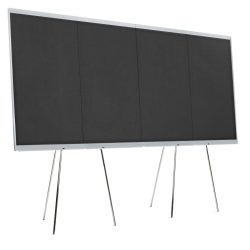 LW-X GraphicWall, 4 Board Elements/Set - black foam board