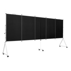 LW-X Graphic Wall, 4 Board Elements/Set - felt anthracite