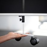 LW-X Graphic Wall, 4 Board Elements/Set - felt anthracite