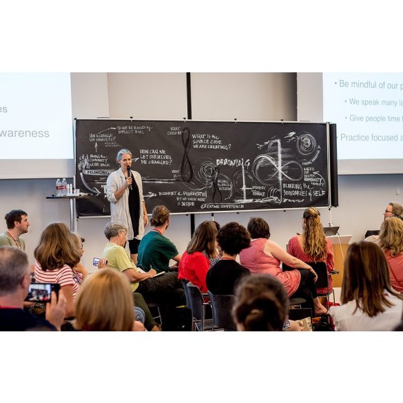 LW-X Graphic Wall, 4 Board Elements/Set - felt anthracite