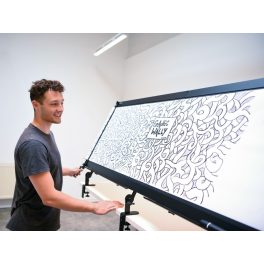  GraphicWally® hordozható grafikai tábla bővítő modullal együtt