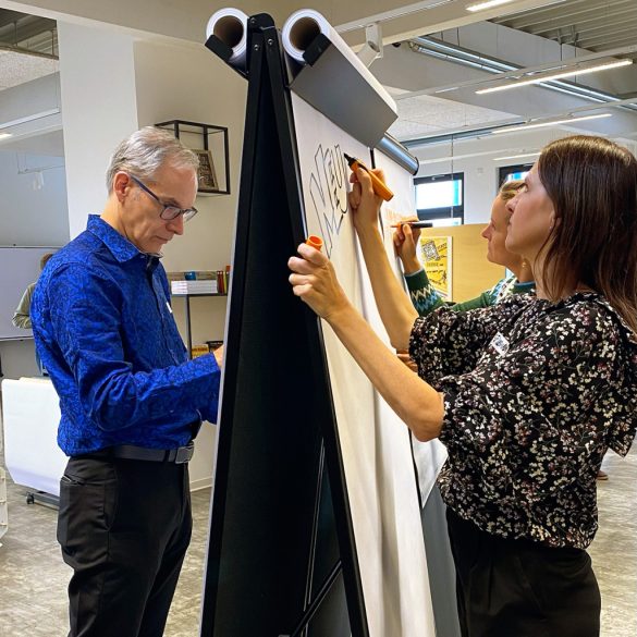 Neuland Movaris moduláris táblarendszer - whiteboard felülettel