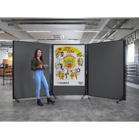 Pinboard pinGo®  pinboard tábla - fekete