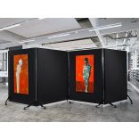 Pinboard pinGo®  pinboard tábla - fekete