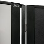 Pinboard pinGo®  DUO - antrcit szürke