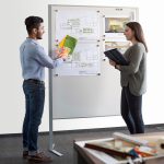 Pinboard LW-11 Duo tábla antracit filces