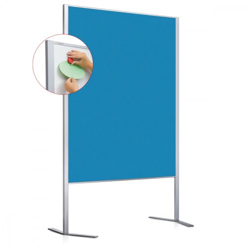 Pinboard LW-11 Duo tábla azúrkék filces