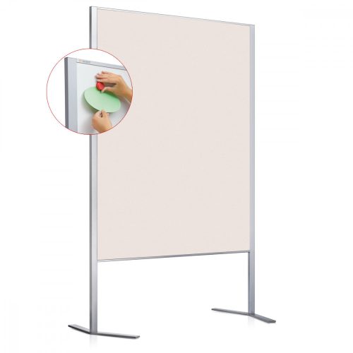 Pinboard LW-11 Duo tábla natúrfehér filces