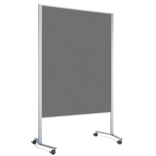  LW-11 Slide pinboard tábla görgőkkel, antracit szürke