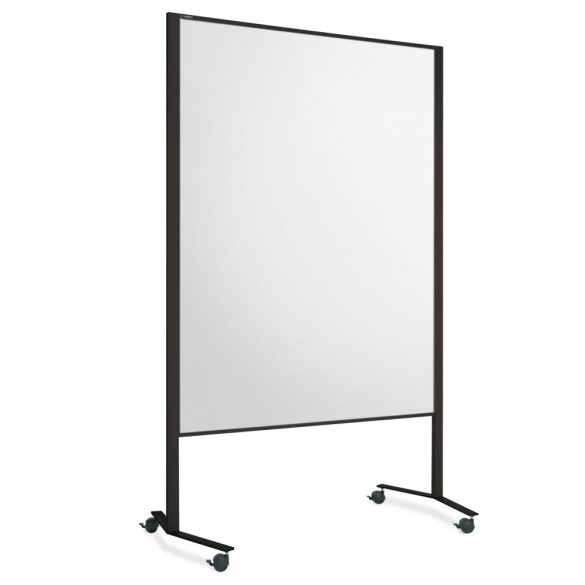  LW-11 Combi DUO Slide pinboard/whiteboard tábla görgővel - fekete karton