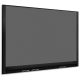 LW-P Wall Pinboard fekete keretes fali tábla 142,5 x 108 cm antracit filc