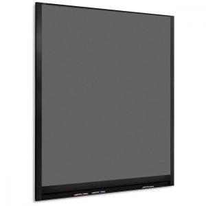LW-P Wall Pinboard fekete keretes fali tábla 127,5 x 160 cm antracit filc