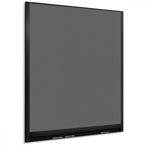 LW-P Wall Pinboard fekete keretes fali tábla 127,5 x 160 cm antracit filc