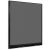 LW-P Wall Pinboard fekete keretes fali tábla 127,5 x 160 cm antracit filc