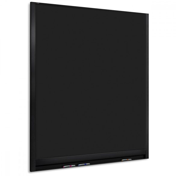 LW-P Wall Pinboard fekete keretes fali tábla 127,5 x 160 cm fekete filc