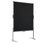 ClassicPin MC összehajtható Pinboard szúrható tábla -  fekete karton borítás, 118 x 146 cm