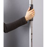 ClassicPin MC összehajtható Pinboard szúrható tábla -  fekete karton borítás, 118 x 146 cm