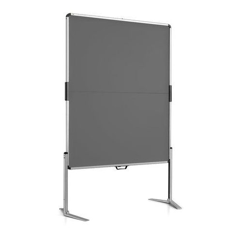 ClassicPin MC összehajtható Pinboard szúrható tábla - antracit filcszövet, 118 x 146 cm