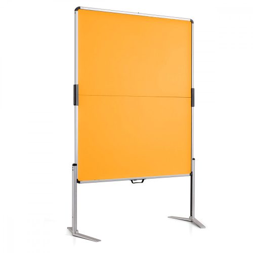 ClassicPin MC összehajtható Pinboard szúrható tábla - sárga filcszövet, 118 x 146 cm