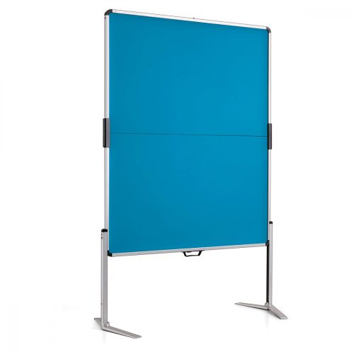 ClassicPin MC összehajtható Pinboard szúrható tábla -  azúrkék filcszövet, 118 x 146 cm