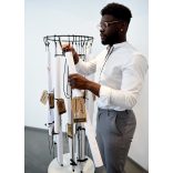 Charterobe®- flipchart és pinwand papírtartó állvány