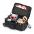 Novario® WorkshopTrolley húzható trénerbőrönd Pin-It Professional szúrható felszereltséggel - 40 x 24 x 56 cm, fekete