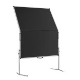 NovoPin® 2 MC-V Pinboard, összecsukható pinwand tábla fekete kartonos