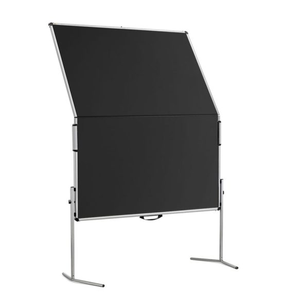 NovoPin® 2 MC-V Pinboard, összecsukható pinwand tábla fekete kartonos