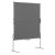 NovoPin® 2 MC-V Pinboard, összecsukható pinwand tábla antracit filc