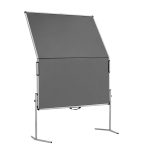 NovoPin® 2 MC-V Pinboard, összecsukható pinwand tábla antracit filc