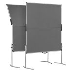 NovoPin® 2 MC-V Pinboard, összecsukható pinwand tábla antracit filc