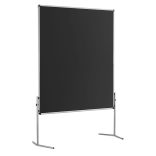 NovoPin 2 UT-V Pinboard nem összecsukható pinwand tábla fekete kartonos