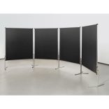 NovoPin 2 UT-V Pinboard nem összecsukható pinwand tábla fekete kartonos