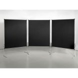 NovoPin 2 UT-V Pinboard nem összecsukható pinwand tábla fekete kartonos