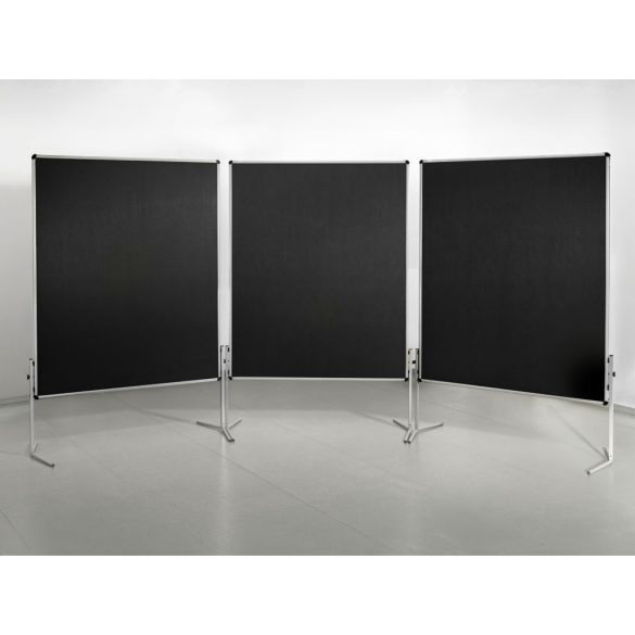 NovoPin 2 UT-V Pinboard nem összecsukható pinwand tábla fekete kartonos