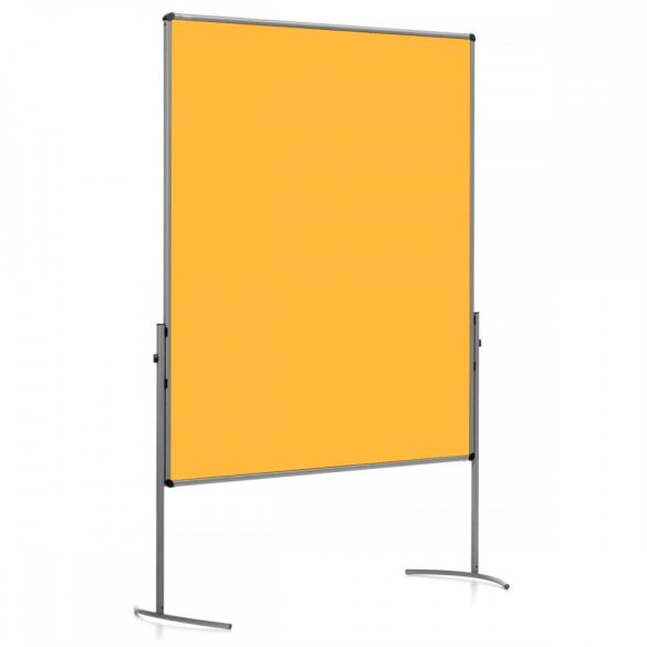 UniPin® 2 UT-B Pinboard, nem összecsukható pinwand tábla sárga filc